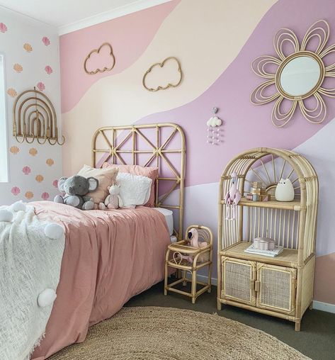 Little Kid Bedroom Ideas Girl, Kids Girl Room Design, Childrens Bedrooms Girls Ideas, Girls Bedroom Ideas 5 Yo, Pastel Girls Bedroom Ideas, Little Kids Room Design Girls Bedroom Ideas, Kids Pastel Bedroom, Kid Girl Room Ideas, Little Kid Rooms Girls Bedroom Ideas