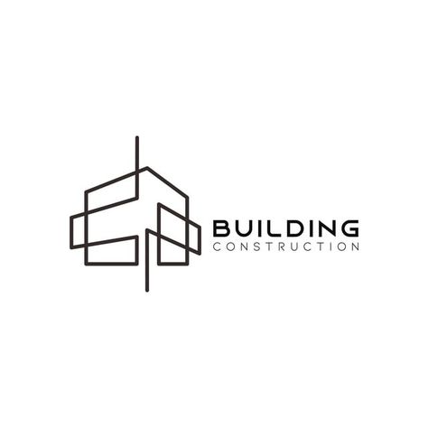 Property Logo Design, Logo Building, Construction Company Logo, Property Logo, Construction Branding, Architect Logo, Inspiration Logo Design, Construction Logo Design, Building Logo