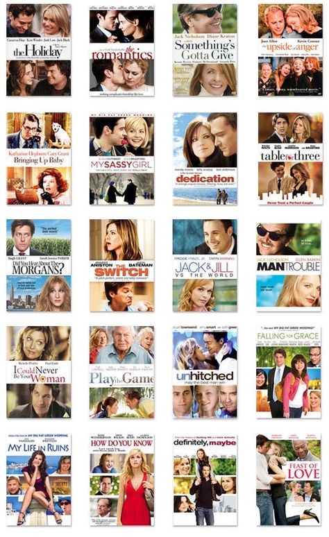 Comedy Movies List, Girls Night Movies, Romcom Movies, Best Romantic Comedies, Movies Horror, Based On A True Story, Movie To Watch List, Movies By Genre, Romantic Films