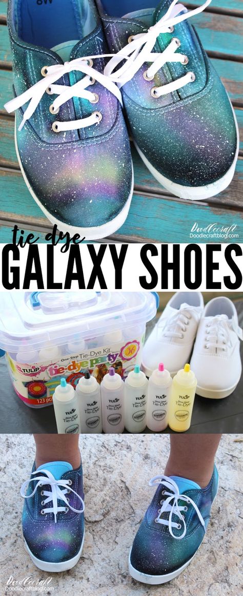 Doodlecraft: Tie Dye Galaxy Canvas Shoes DIY: Star Wars Week! Diy Canvas Shoes, Painting Sneakers, Tie Dye Galaxy, Canvas Shoes Diy, Diy Star Wars, Dye Shoes, Galaxy Canvas, Ty Dye, Star Wars Shoes