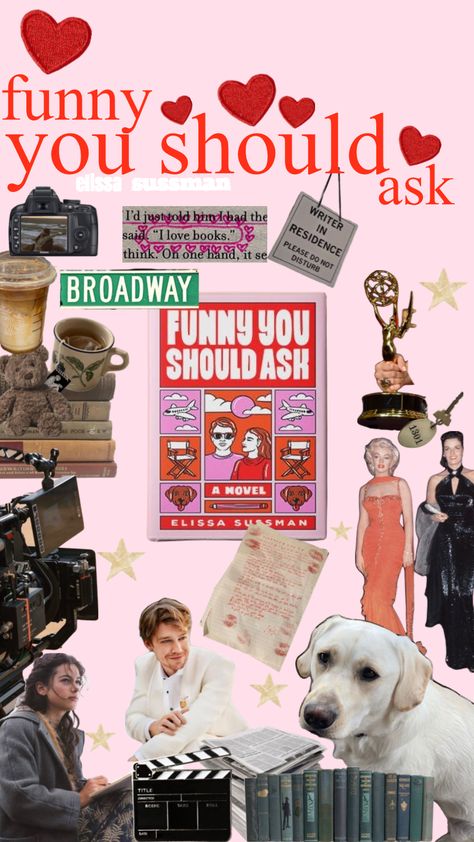 Funny You Should Ask, Funny You Should Ask Book Aesthetic, Elissa Sussman, Booktok Wallpaper, Bookish Wallpaper, Escaping Reality, Romance Couple, Characters Aesthetic, Aesthetic Shuffles