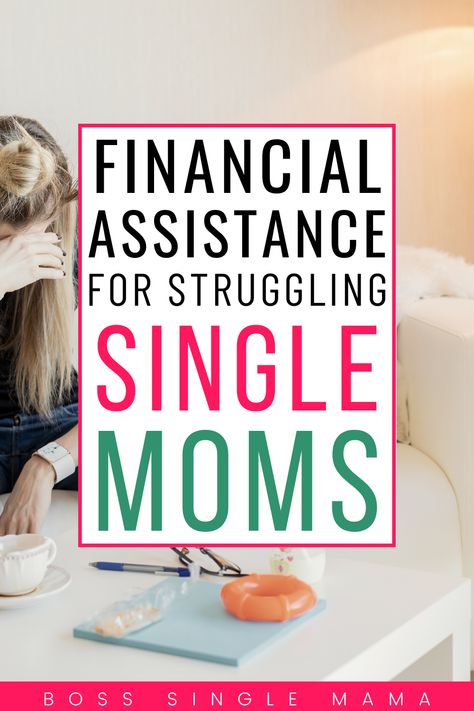 Financial Assistance For Single Mothers, Budgeting For Single Moms, Single Mom Resources, Single Mom Financial Tips, Single Mom Baby Announcement, Single Mom Aesthetic, Help For Single Moms, Jobs For Single Moms, Single Mom Finances