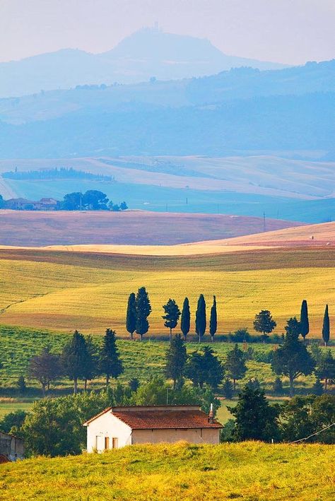 Tuscany Italy, Tuscany Landscape, Italy Landscape, Italian Landscape, Pretty Landscapes, Landscape Photography Nature, 수채화 그림, Landscape Pictures, Landscape Photos