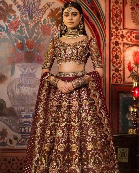 tag or dm to be featured 🐅 on Instagram: “Obsessed with @nomiansari .” Bridal Lehenga Designs, Designer Bridal Lehenga Choli, Latest Bridal Lehenga, Indian Outfits Lehenga, Bridal Lehenga Collection, Lehenga Wedding, Designer Bridal Lehenga, Bridal Lehenga Red, Indian Bridal Lehenga