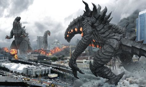 Godzilla In Japanese, Godzilla Resurgence, Giant Monster Movies, Godzilla Franchise, Shin Godzilla, Godzilla Wallpaper, Godzilla 2014, All Godzilla Monsters, Kaiju Art