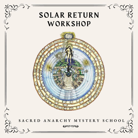 Your true New Year begins on your birthday! In this workshop, you'll learn how to read a Solar Return birthchart and set goals for your new year. Join the Sacred Anarchy Mystery School to enroll and learn more. Birthday, Solar Return, Mystery School, Set Goals, To Read, Solar