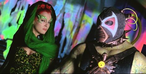 1997 Wallpaper, Poison Ivy And Bane, Bane Costume, Uma Thurman Poison Ivy, Batman And Robin Movie, Robin Superhero, Poison Ivy Pictures, Batman And Robin 1997, Top 10 Actors