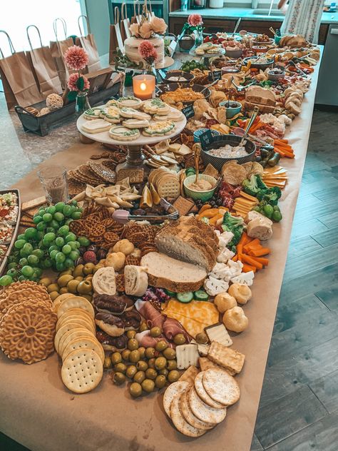 #charcuteriespread #charcuterie #charcuterieboard #charcuterieplatter #island #kitchen #kitchenislands #kitchenislanddecor #babyshowerideas #babyshowerfood #babyshowerdecorations #girlbabyshower ideas Charcuterie Board Wedding, Food And Snacks, Charcuterie Spread, Charcuterie Inspiration, Kitchen Island Decor, Party Food Platters, Charcuterie And Cheese Board, Charcuterie Recipes, Island Food