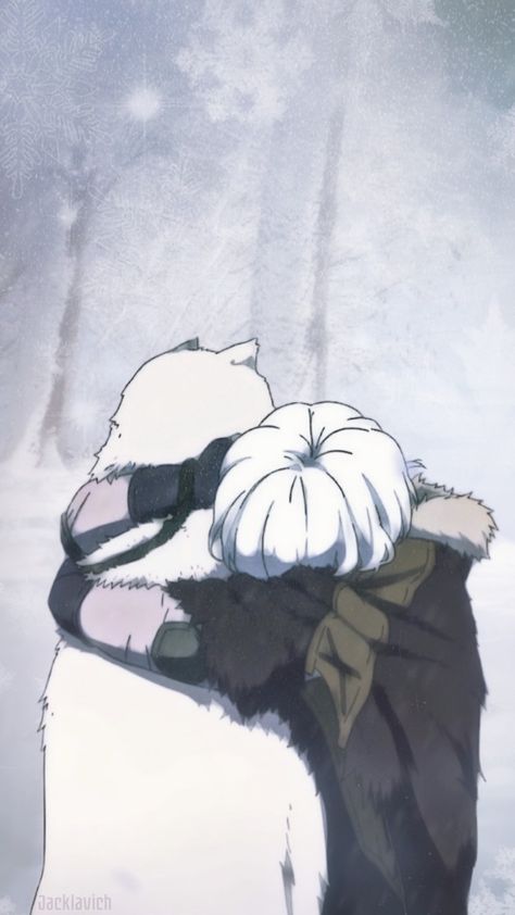 Fushi Toyoureternity Icon, Fushi Toyoureternity, Anime Winter Wallpaper, Winter Anime Wallpaper, Snow Anime, Interesting Wallpaper, Wolf Winter, Anime Snow, To Your Eternity