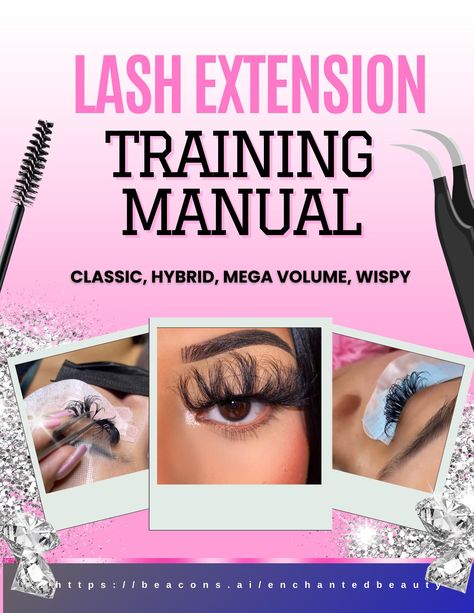 Welcome to our shop! Dive into the art of lash extensions with our comprehensive lash training eBook, designed for aspiring lash technicians and beauty enthusiasts alike. Whether you're a beginner or seeking to refine your skills, this eBook offers expert guidance and techniques to master the art of eyelash extensions. Why Choose Our Lash Training eBook? Comprehensive Guide: Step-by-step instructions from basic principles to advanced techniques, ensuring you gain confidence in lash application. Professional Insights: Tips and tricks from experienced lash artists to troubleshoot common challenges and achieve flawless results. Visual Learning: Illustrated tutorials and diagrams for visual learners to grasp techniques with ease. Business Tips: Insights on starting your own lash business, pric Lash Course, Different Types Of Eyes, Lash Extension Training, Lash Training, Lash Application, Price Strategy, Types Of Eyes, Gain Confidence, Visual Learning