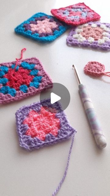 Granny Squares, Granny Squares Blanket, Squares Blanket, Crochet Tips, Granny Square Blanket, Square Blanket, Granny Squares Pattern, Magic Ring, Hold Me