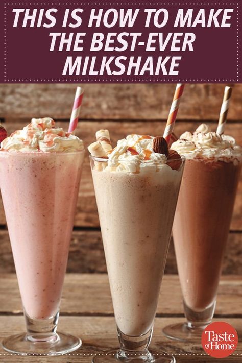 Fruit Pairings, The Best Milkshake, How To Make Milkshake, Milkshake Recipe Easy, Homemade Milkshake, Milkshake Recipe Chocolate, Dessert Halloween, Best Milkshakes, Ice Cream Shake