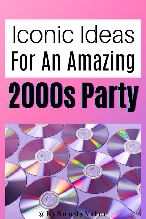 Iconic ideas for an amazing 2000s party. Early 2000s Theme Party, 2000 Birthday Party Theme, 2000s Bachelorette Party, Outfit Ideas 2000s, Y2k Party Theme, 2000 Party Theme, Y2k Birthday Party Theme, 2000s Birthday Party Theme, 2000s Party Theme