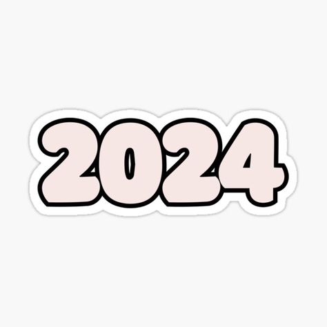 sarati Shop | Redbubble Printable Vision Board Stickers, 2024 Sticker Design, 2024 Number Design Aesthetic, Vision Board Stickers, Pharmacy Stickers, Keep Moving Forward Quotes, 2024 Stickers, Moving Forward Quotes, Vision Board Printables