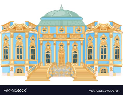 Rococo Palace, Palace Illustration, Groom Cartoon, Caricature Wedding Invitations, Wedding Background Wallpaper, Illustrator Portrait, Bride And Groom Cartoon, Digital Wedding Invitations Templates, Curtains Vector