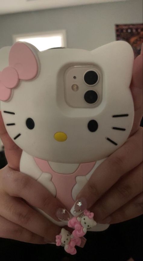 Hello Kitty With Hair, Hello Kitty Girlfriend, Iphone 13 Pink, Hello Kitty Room Decor, Hello Kitty Phone Case, Hello Kitty Gifts, Hello Kitty Rooms, Cats Case, Hello Kitty Accessories