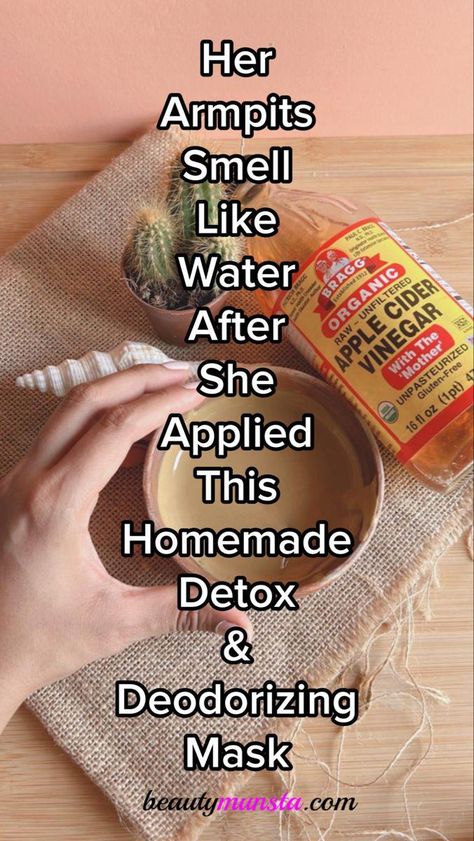 #HerbsAndNaturalRemedies Body Odor Remedies, Detox Your Armpits, Smelly Underarms, Odor Remedies, Smelly Armpits, Natural Beauty Hacks, Armpit Odor, Armpits Smell, Armpit Detox