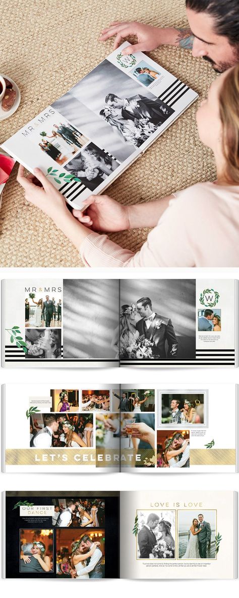 This is a great way to showcase your wedding photos! Featured photo book by @shutterfly: "Elegant Wedding" #MyShutterfly #Shutterfly #ad #photobook #wedding #album #weddingphoto #weddingphotoalbums Wedding Book Ideas Layout, Shutterfly Wedding Photo Book, Wedding Photobook Ideas, Wedding Book Design, Wedding Photo Album Ideas, Wedding Photo Book Cover, Photobooks Ideas, Wedding Album Ideas, Wedding Photo Book Layout