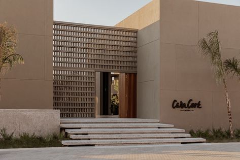 Casa Cook Samos, Casa Cook Rhodes, Casa Cook Hotel, Samos Greece, Casa Cook, Small Building, Facade Architecture Design, Rhodes Greece, Hotel Entrance