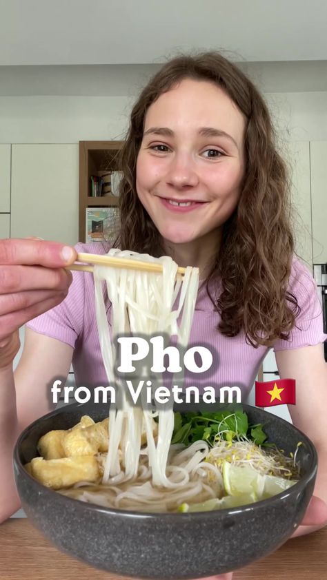 First time making pho, how did I do? 🙃 #pho #veganrecipe #veganfood #vegancooking #healthyrecipes Dishes From Around The World, Vegan Pho, Pho Recipe, Signature Dishes, Vegan Cooking, Vegan Foods, Vegan Recipes Healthy, Noodle Soup, Vegan Eating