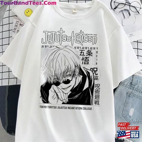 Jiu Jitsu, Jujutsu Kaisen T Shirt Design, Jujutsu Kaisen Clothes, Jujutsu Kaisen T Shirt, Jujutsu Kaisen Merch, Anime Pfp Icon, Jujutsu Kaisen Shirt, Bts V Photos, Anime Inspired Outfits