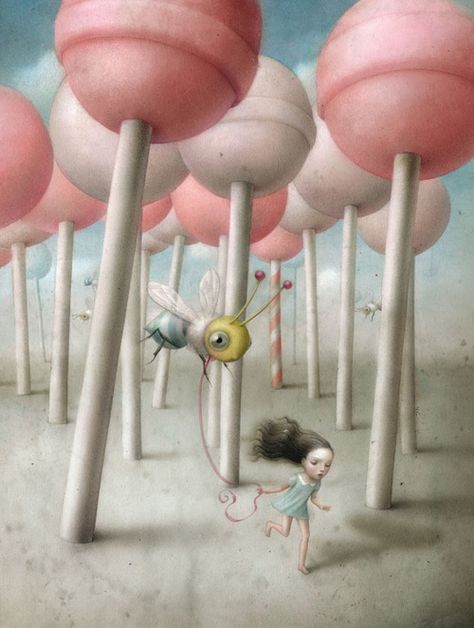 Nicoletta Ceccoli.. Strangely disturbing but alluring Pop Surrealism, Art Journals, Pop Art, Mark Ryden, Soyut Sanat Tabloları, Lowbrow Art, Art Pop, Pics Art, Surreal Art