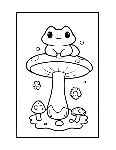Kawaii Mushroom Coloring Page: 11 Cute Coloring Sheets Kawaii Drawings For Coloring, Cute Drawings Coloring Page, Colour In Pages Printables, Simple Colouring Pages For Adults, Cute Things To Print And Color, Full Coloring Pages, Coloring Books For Kids Free Printable, Coloring Pages Characters, Simple Colouring Pages For Kids