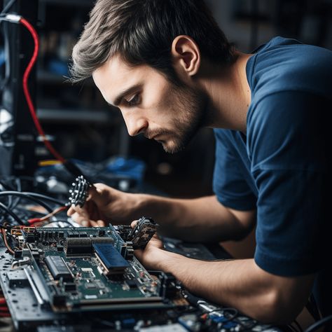 Image of a technician repairing computer in Moorooka Computer Hardware Wallpaper, Laptop Wallpaper Quotes, Inspirational Smile Quotes, Computer Repair Services, Hardware And Software, Computer Service, Pc Repair, Web Programming, Laptop Repair