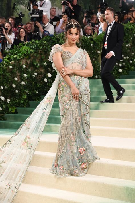 Met Gala 2024 Red Carpet Looks: See Every Celebrity Outfit and Dress | Vogue Couture, Prabal Gurung Gown, Sabyasachi Sarees, Met Gala Outfits, Met Gala Dresses, Givenchy Couture, Occasion Outfits, Gala Fashion, Gala Outfit