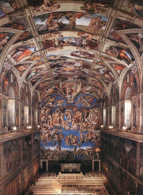 Sistine Chapel, Vatican, Rome Sistine Chapel Michelangelo, Sistine Chapel Ceiling, Visit Rome, The Sistine Chapel, Istoria Artei, Tattooed Girls, Vatican Museums, Sistine Chapel, Loire Valley