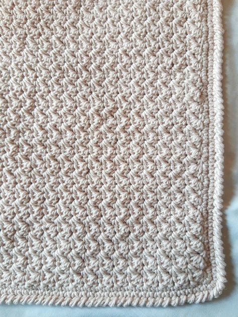 Suzette Crochet Blanket - Single Color Crochet Blanket Pattern, Fast Working Crochet Blanket, Single Color Crochet Blanket, Easy Crochet Baby Blanket Free Pattern, Suzette Stitch, Crochet Patchwork Blanket, Crochet Baby Shawl, Crochet Blanket Sizes, Crochet Blanket Stitches