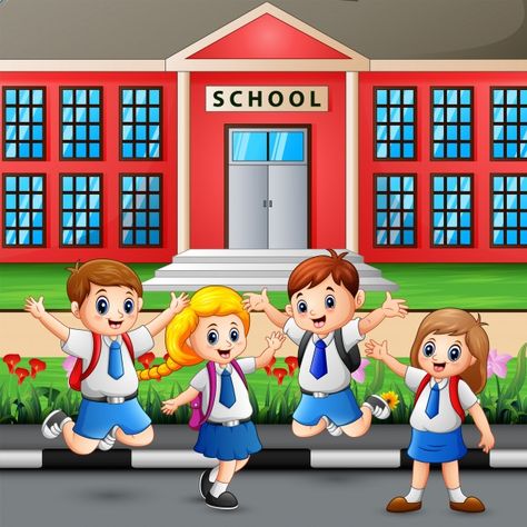 Class Group Dp For Whatsapp, School Students Pic, School Images Pictures, School Students Images, School Life Images, Picture Of A School, Students Drawing, Alphabet Flash Cards Printable, Pre Primary School