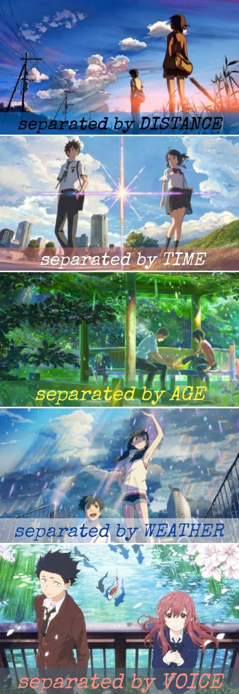 Anime Movie 5 Centimeters Per Second Your Name Garden Of Words Weathering With You A Silent Voice Anime Scenery Your Name, Your Name Anime Characters Names, Anime Movies Name List, A Silent Voice Characters Names, Cool Anime Scenery Wallpaper, Anime Movie Name List, Made In Heaven Series, Weather With You Wallpaper, Anime Movies Name