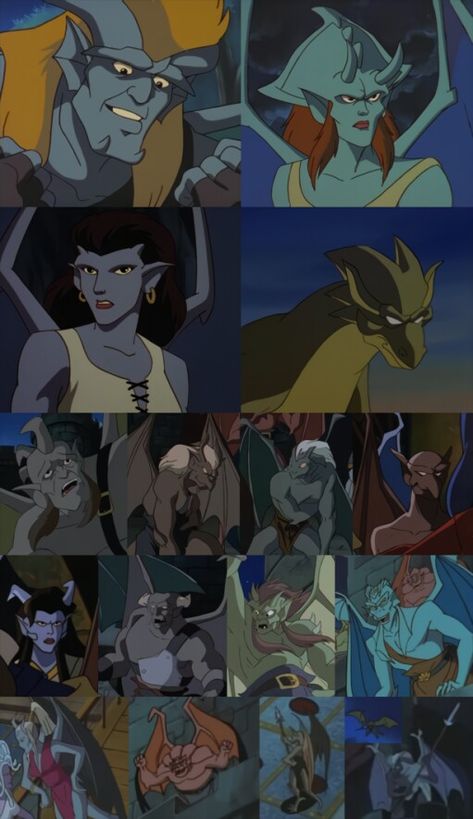 Gargoyles Tv Show, Gargoyles Characters, Gargoyles Cartoon, Gargoyles Art, Gargoyles Disney, Jackie Chan Adventures, Mythology Books, Fan Anime, 90s Cartoons