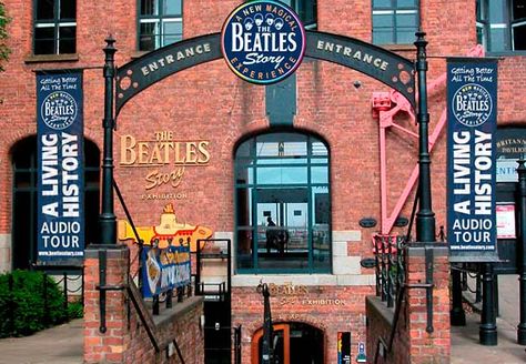 Beatles Museum in Liverpool. Merseyside England, Liverpool Museum, The Beatles Story, Liverpool Docks, John Lenon, Liverpool Uk, Liverpool Home, Camping Needs, Liverpool City