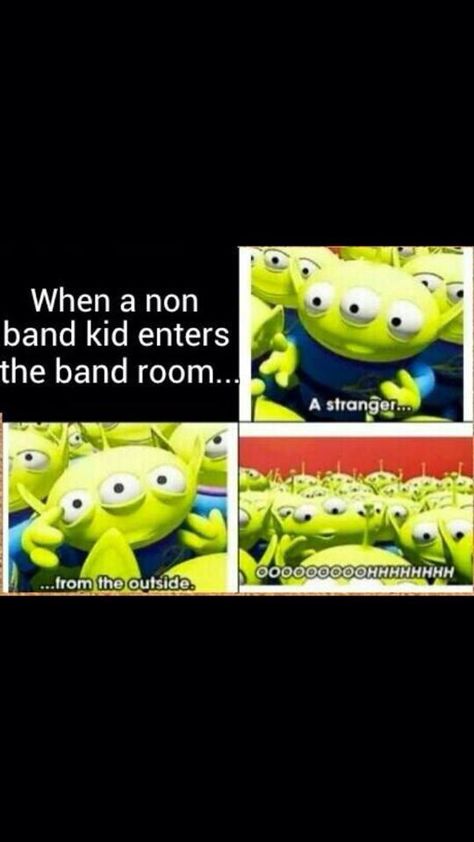 the non band kids haha band memes Choir Memes, Marching Band Memes, Band Jokes, Band Nerd, Student Humor, Band Kid, Band Geek, Teacher Memes, Band Humor