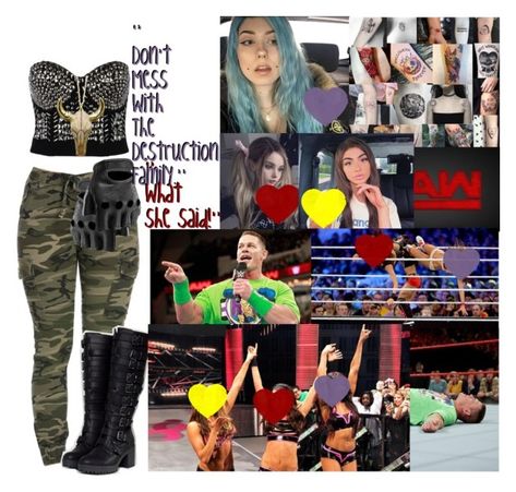 Wwe Attire, Wrestling Clothes, Wrestling Outfits, Wwe Outfits, Wrestling Gear, Movie Inspired Outfits, 2000s Clothes, Iron Maiden, Polyvore Fashion