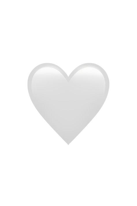 The 🤍 White Heart emoji appears as a solid white heart shape. It has no additional features or markings, and is simply a pure white color. Aesthetic Highlight Covers Instagram Blue, White Heart Emoji, Pink Heart Emoji, Iphone Png, Phone Emoji, Apple Emojis, Emoji Stickers Iphone, Emoticon Love, Heart Emoticon