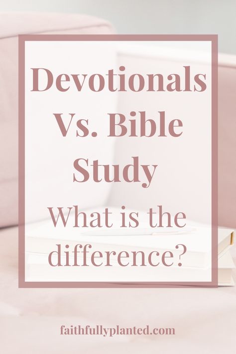 ave you ever wondered what the difference is between devotionals and personal Bible study? Is one better than the other? Click here to read and find out! #BibleStudy #Devotional #Christian Devotional Bible Study, What Is A Devotional, How To Write A Devotional Book, Personal Bible Study Ideas, God Whispers, Devotional Ideas, Living Journal, Bible Blessings, Bible Studying