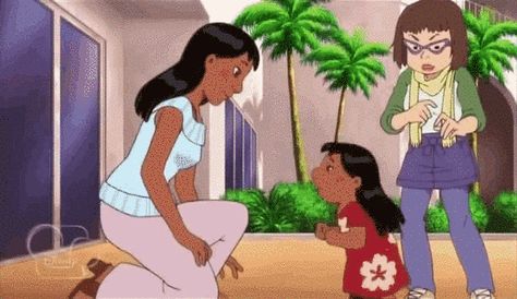 As it turns it, the girl Stitch was playing with is actually Ani, Lilo’s daughter. Ani tries to tell her mom that she found Stitch, but Lilo doesn’t believe her. Hogwarts, Ohana Means Family, A Witch, Disney And Dreamworks, Tell Her, Lilo And Stitch, Japanese Anime, Dreamworks, To Tell