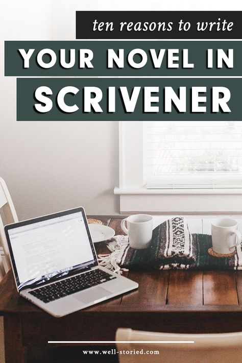 Ten Reasons to Write Your Novel in Scrivener Writers Notebook, Word Processor, Writing Organization, Write A Novel, Best Word, Writing Projects, Writing Software, Nonfiction Writing, Writing Programs