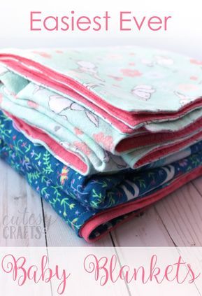 How to make a blanket for a baby out of flannel. Great beginner sewing project! Make A Blanket, Beginner Sewing, Beginner Sewing Projects Easy, Leftover Fabric, Baby Diy, Bag Crochet, Sewing Skills, Sewing Projects For Beginners, Love Sewing