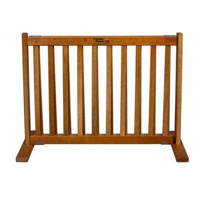 Found it at Wayfair - Amish Handcrafted Short Kensington 1 Panel Free Standing Gate Freestanding Dog Gate, Cat Gate, Wooden Pet Gate, Freestanding Pet Gate, Pure Breed Dogs, Gate Handles, Healthy Dog Treats Homemade, Cat Dander, Cat Door