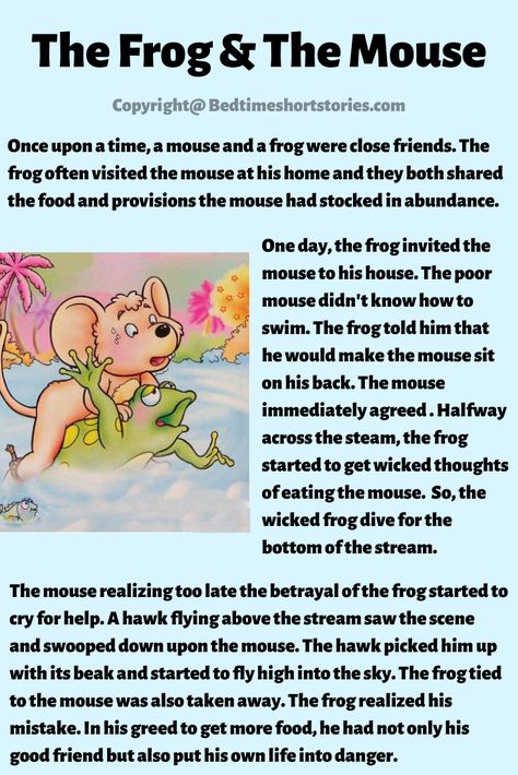 This is one of the best aesop fable for kids to read online. Full story in the link above, read now. English Story Books, Small Stories For Kids, Ingles Kids, Stories With Moral Lessons, English Moral Stories, Fables For Kids, Funny Stories For Kids, Reading Comprehension For Kids, Short Moral Stories