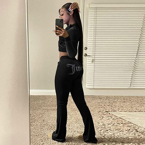 Velour Tracksuit, Moda Streetwear, Simple Trendy Outfits, Cute Everyday Outfits, Cute Comfy Outfits, Cute Swag Outfits, Baddie Outfits Casual, Cute Simple Outfits