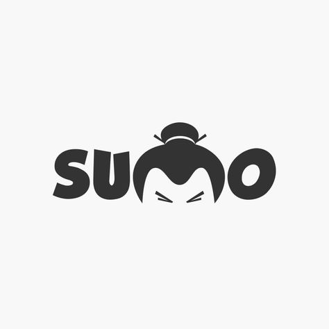 LOGO & DESIGN IDEAS on Instagram: “Sumo . Great work by @finalidea_ • Get notifications from our daily content. Tap the triple dots on the top right of this post "..." then…” Logos, Wordmark Logotype, Best Logo Fonts, Sushi Logo, Logo Inspiration Modern, Typography Logo Inspiration, Logo Word, Japan Logo, Japanese Logo