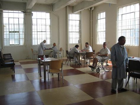 60s Mental Hospital, Mental Institution Psychiatric Hospital, Ward Room, Psychiatric Ward, Mental Asylum, Mental Institution, Abandoned Asylums, Day Room, Insane Asylum