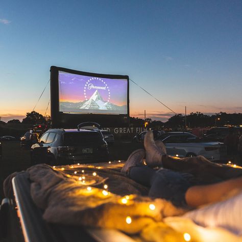 Field Party Series, Drive Inn Movies, Field Party, Drive In Cinema, Cinema Date, Rooftop Cinema, Car Dates, Dream Dates, Drive In Movie Theater