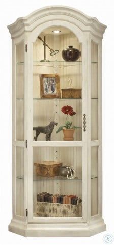 Color Time Panorama Sandshell White Corner Display Cabinet from Philip Reinisch | Coleman Furniture Curio Cabinet Decor, Small Curio Cabinet, Bedroom Furniture Redo, Curio Cabinet Displays, Corner Curio Cabinet, Corner Curio, Corner Display Cabinet, Curio Display, Cabinet Inspiration