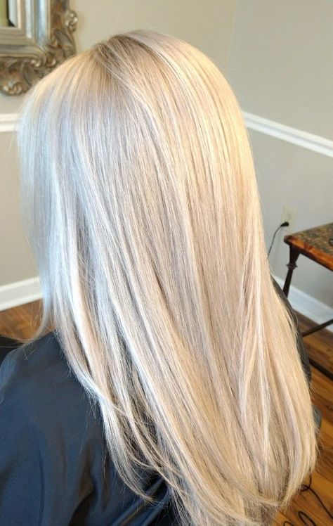 Pin by Your Charlotte Stylist on Beautiful Hair | Blonde hair goals, Light blonde hair, Summer blonde hair Blonde Hair No Yellow, Extreme Blonde Hair, Full Head Blonde Highlights With Root Smudge, Platinum Blonde Hair No Roots, Clear Blonde Hair, Light Cold Blonde Hair, White Toner Hair, Creamy Butter Blonde Hair, Blonde Hair For Red Undertone Skin